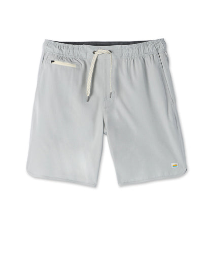 Banks Short Sky Grey Linen Texture Active Shorts | Vuori onsale
