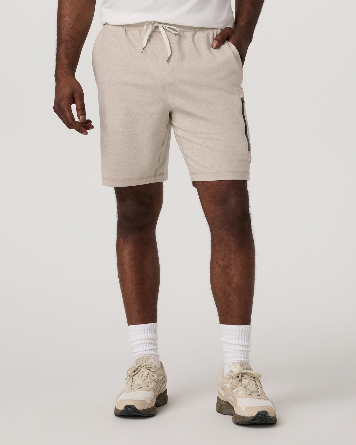 Sunday Performance Short 8" Men's Toast Heather Shorts | Vuori outlet