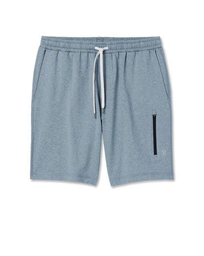 Sunday Performance Short 8.5" Dusty Blue Heather | Vuori shop