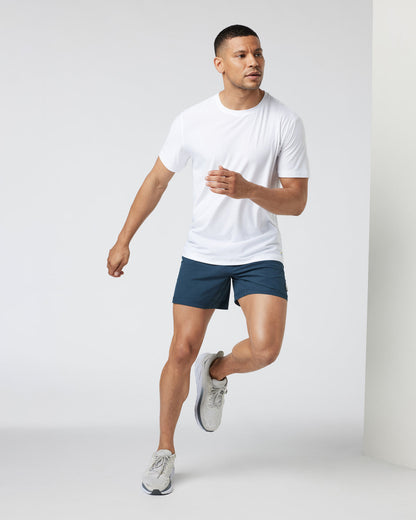 Kore Short Lined 5" Men's Indigo Athletic Shorts | Vuori sale
