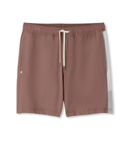 Kore Short X2 Lined Classic Fit 7" Sedona Brown/Salt/Amethyst Grey | Vuori onsale