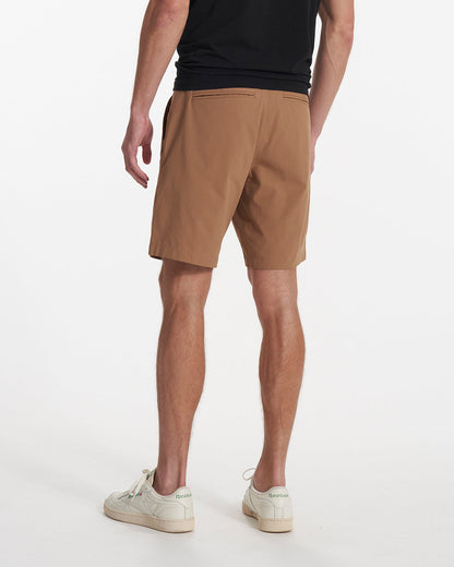 Meta Short Camel Brown Relaxed Fit Chino Shorts | Vuori outlet