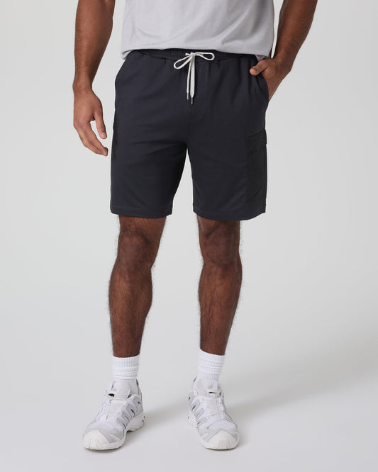 Sunday Performance Utility Short Classic Fit 8" Black | Vuori online
