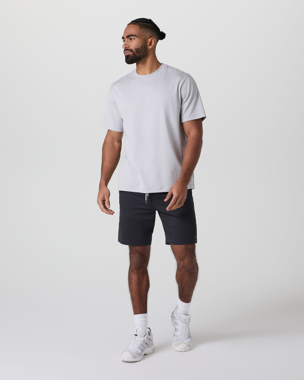 Sunday Performance Utility Short Classic Fit 8" Black | Vuori online