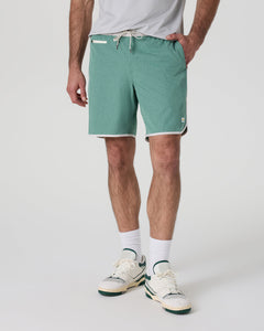 Hedge Green Linen Texture