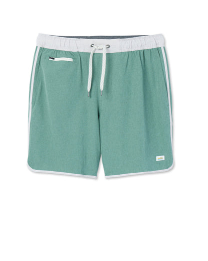 Banks Short Hedge Green Linen Texture | Vuori online