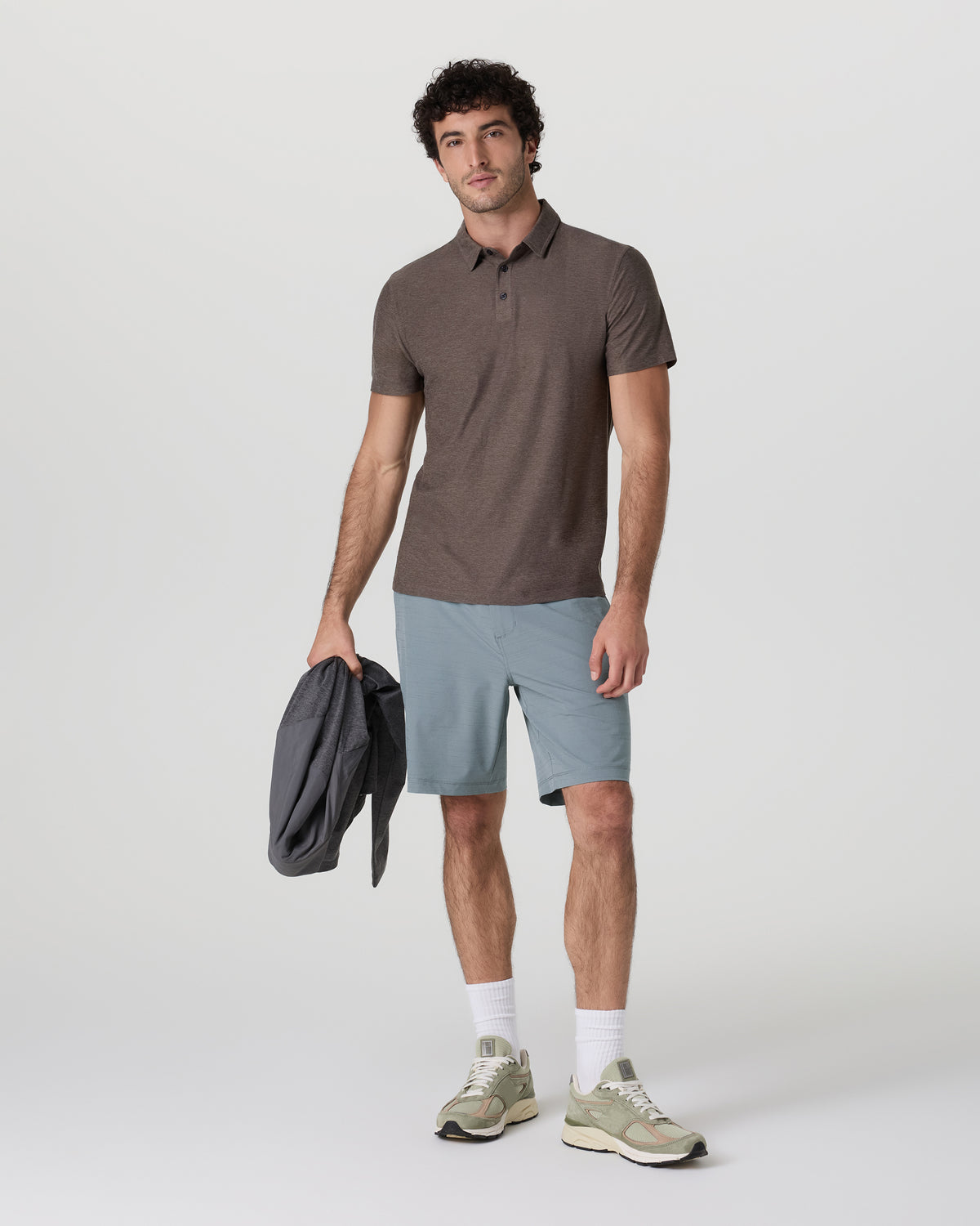 Pebble Short Dusty Blue Lightweight Golf Shorts | Vuori shop