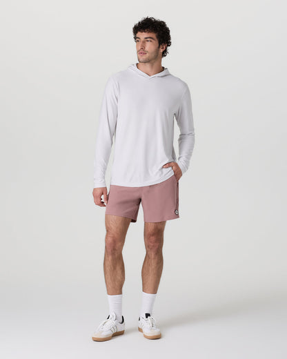 Maverick Volley Short Men's Zion Rose Hybrid Shorts | Vuori for sale