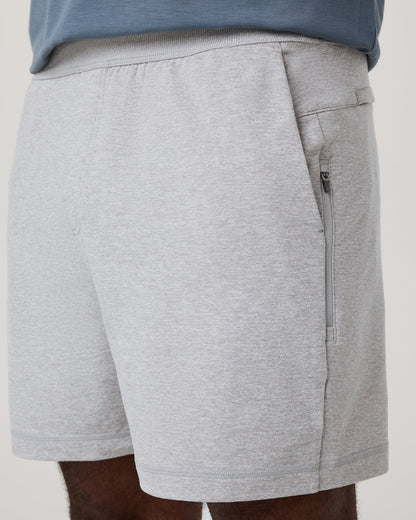 Coronado Short 5" Men's Light Heather Grey Lounge Short | Vuori shop