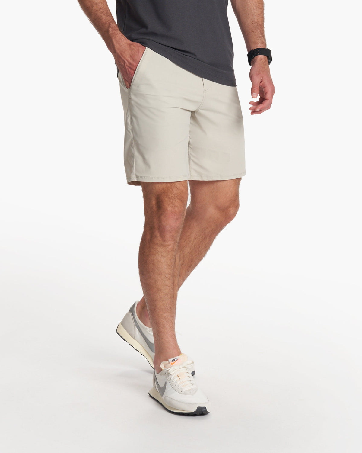 Meta Short Men's Birch White Chino Shorts | Vuori sale