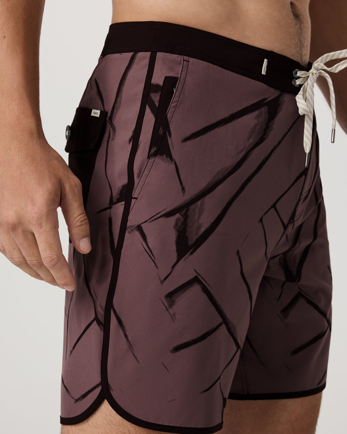 Cruise Boardshort Men's Dusty Plum Thatch Boardshorts | Vuori online