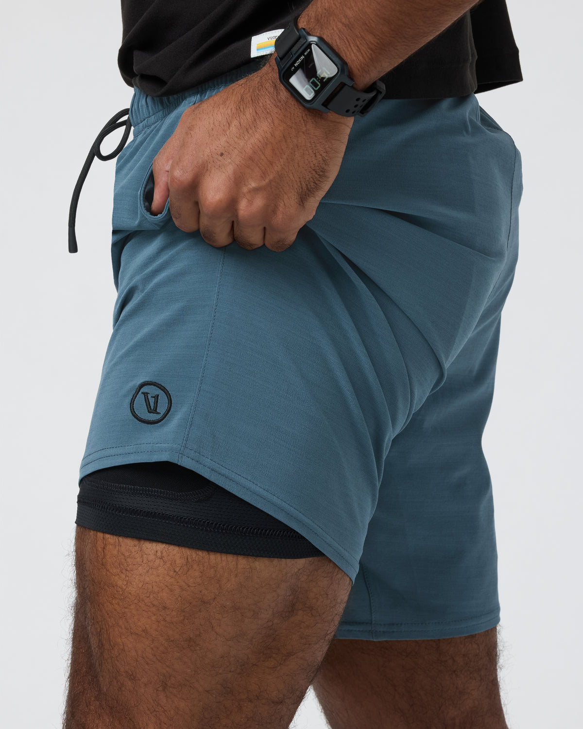 Elevate Kore Short Lined 7" Light Deep Sea Performance Shorts | Vuori onsale