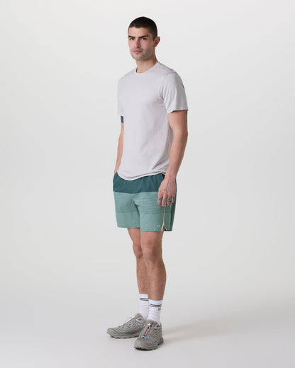 Trail Short 2.0 Light Deep Sea Stripe/Salt | Vuori online