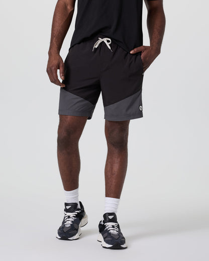 Kore Short X1 Lined Classic Fit 7" Black/Dark Pewter/Salt | Vuori onsale