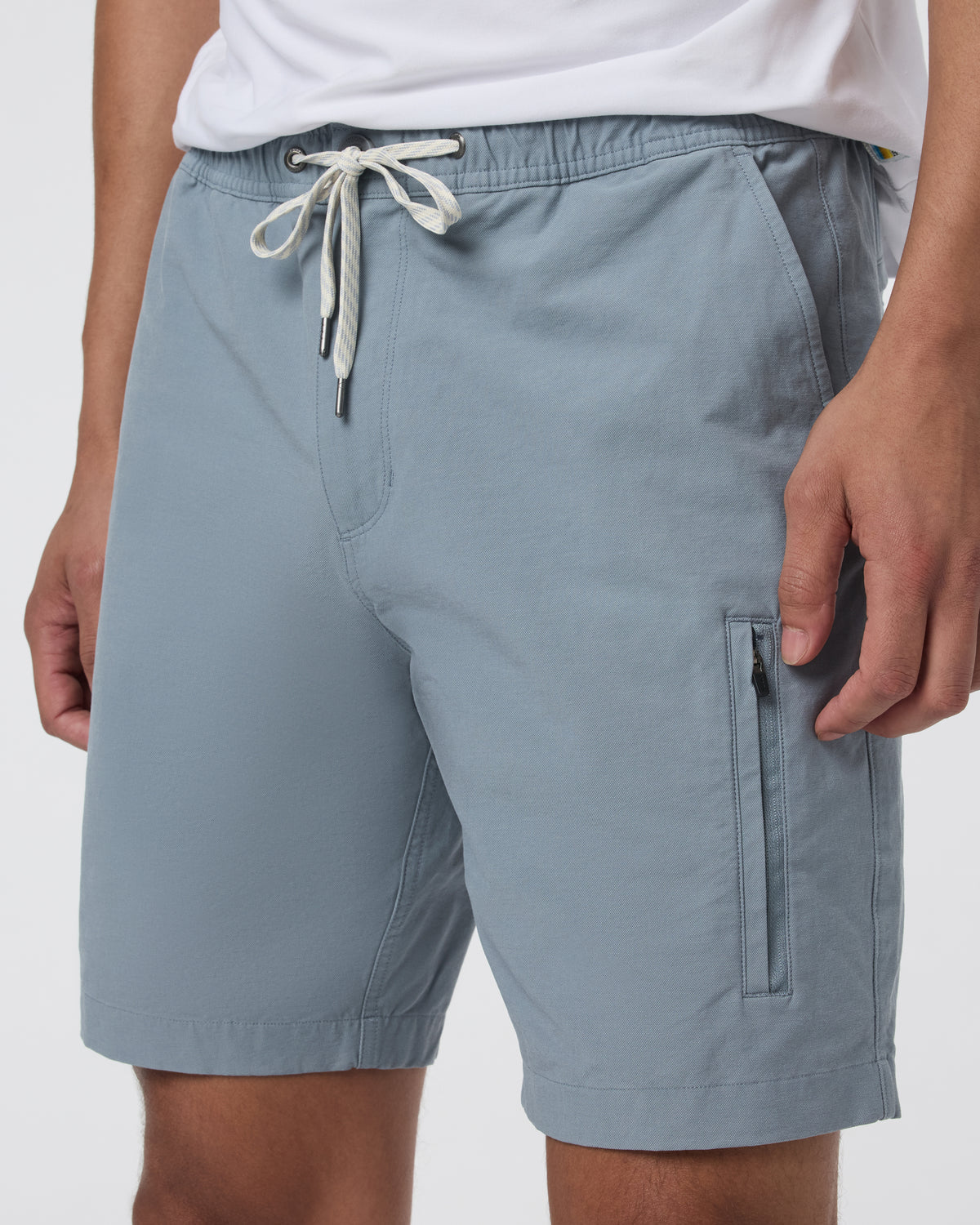 Barren Explorer Short Classic Fit 8" Dusty Blue | Vuori shop