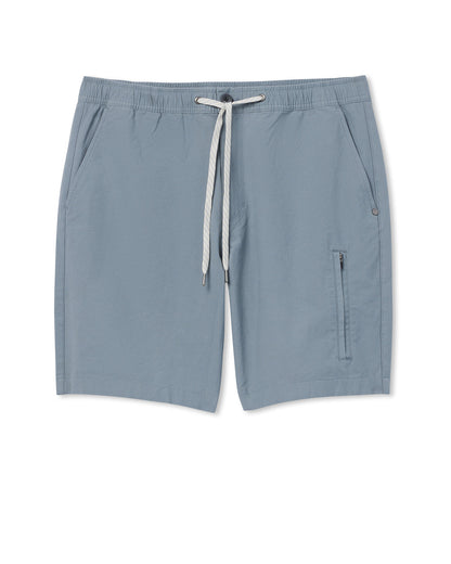 Barren Explorer Short Classic Fit 8" Dusty Blue | Vuori shop