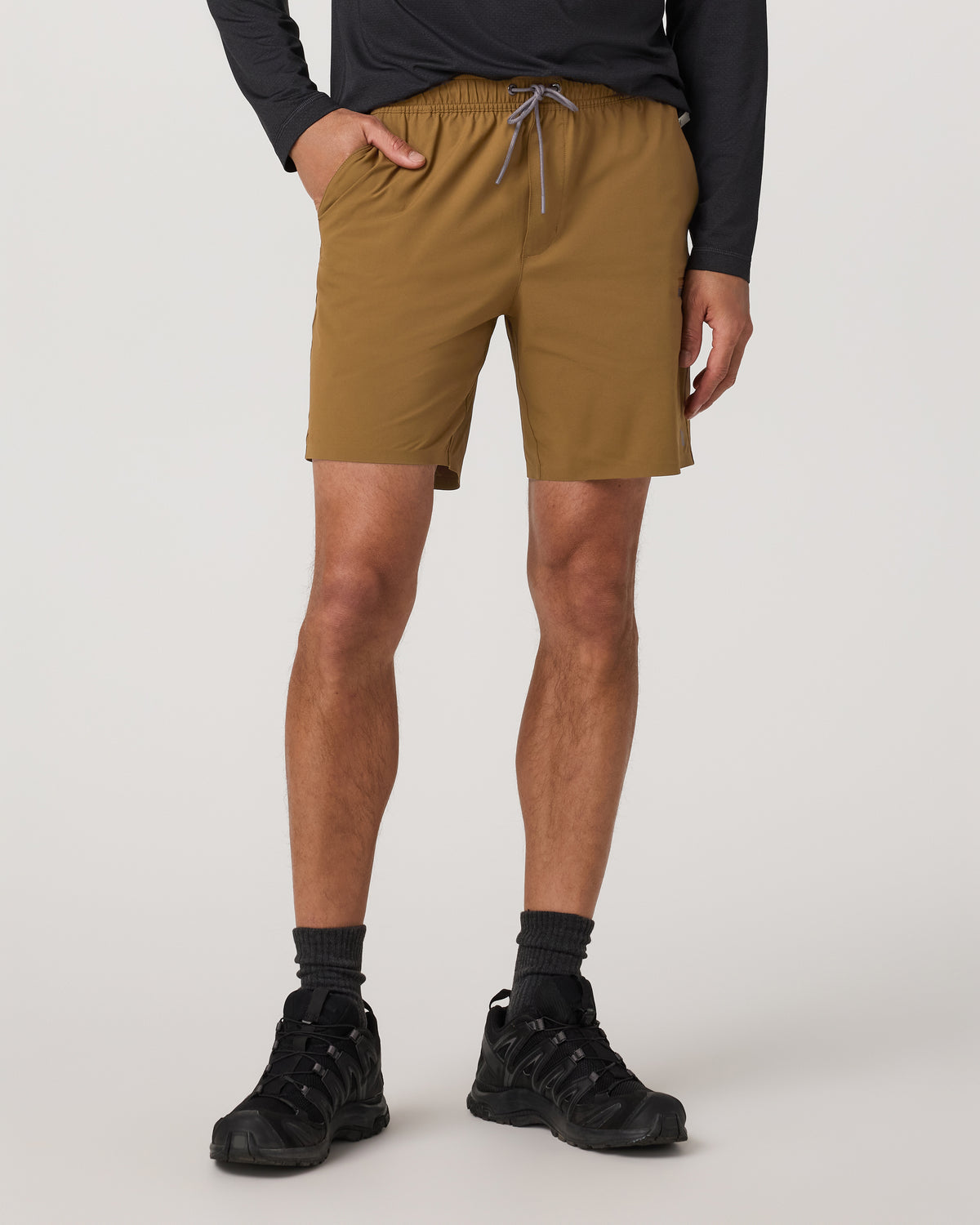 Grafton Short Unlined 7" Men's Rum Training Shorts | Vuori sale