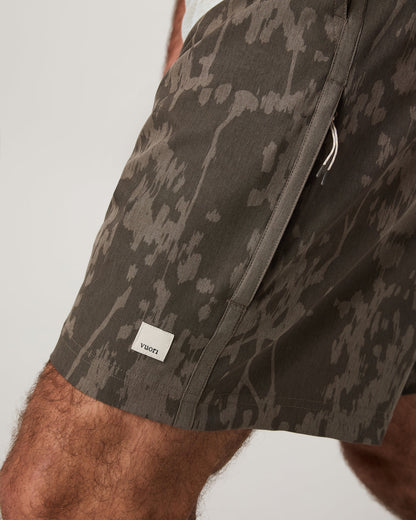 Banks Session Short Unlined 7" Root Earth Linen Texture | Vuori onsale