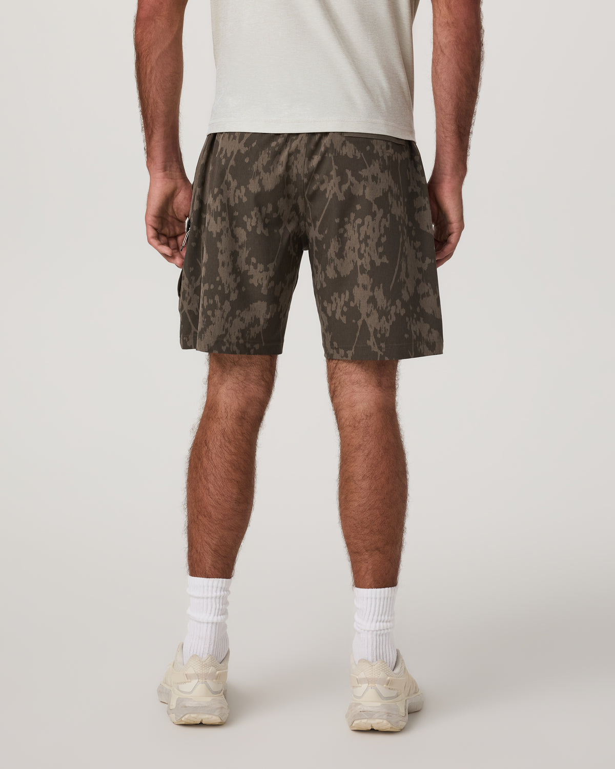 Banks Session Short Unlined 7" Root Earth Linen Texture | Vuori onsale