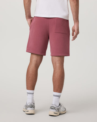 Seaside Short 8" Relaxed Men's Berry Lounge Shorts | Vuori onsale
