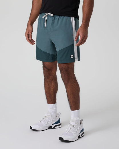 Kore Short X1 Lined Classic Fit 7" Light Deep Sea/Deep Sea/Salt | Vuori outlet