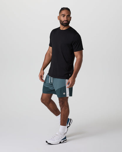Kore Short X1 Lined Classic Fit 7" Light Deep Sea/Deep Sea/Salt | Vuori outlet