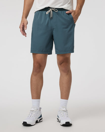 Kore Short Unlined 7" Light Deep Sea Athletic Shorts | Vuori shop
