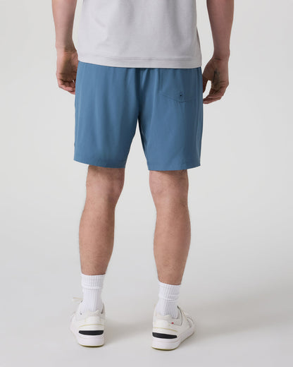 Kore Short Lined 7" Men's Pool Blue Tonal Athletic Shorts | Vuori onsale