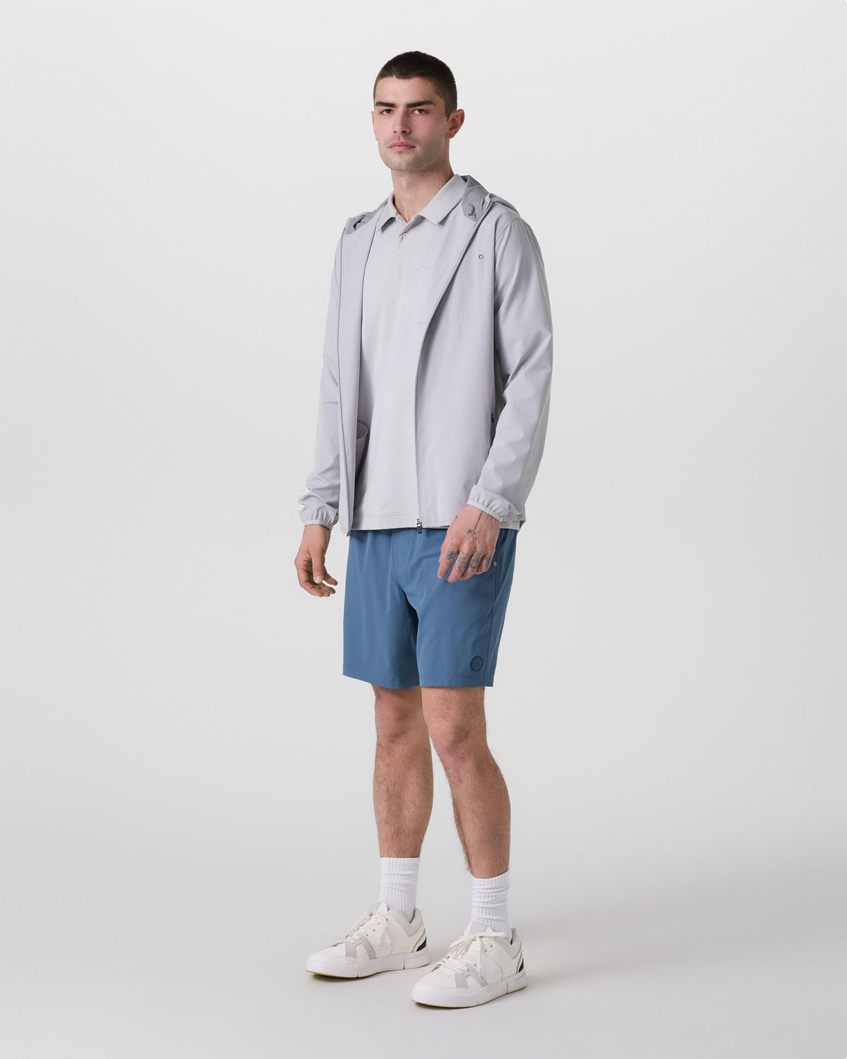 Kore Short Lined 7" Men's Pool Blue Tonal Athletic Shorts | Vuori onsale