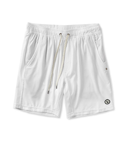 Kore Short Lined 7" Men's White Athletic Shorts | Vuori shop