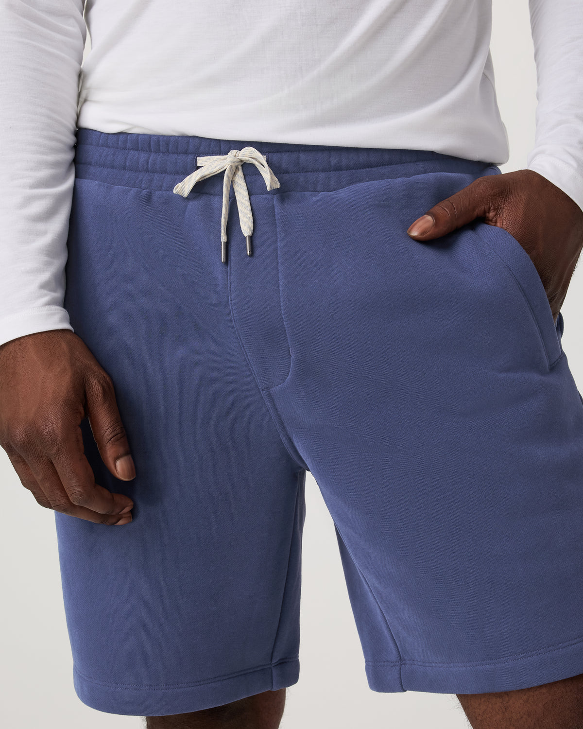 Seaside Short 8" Men's French Blue Lounge Shorts | Vuori shop