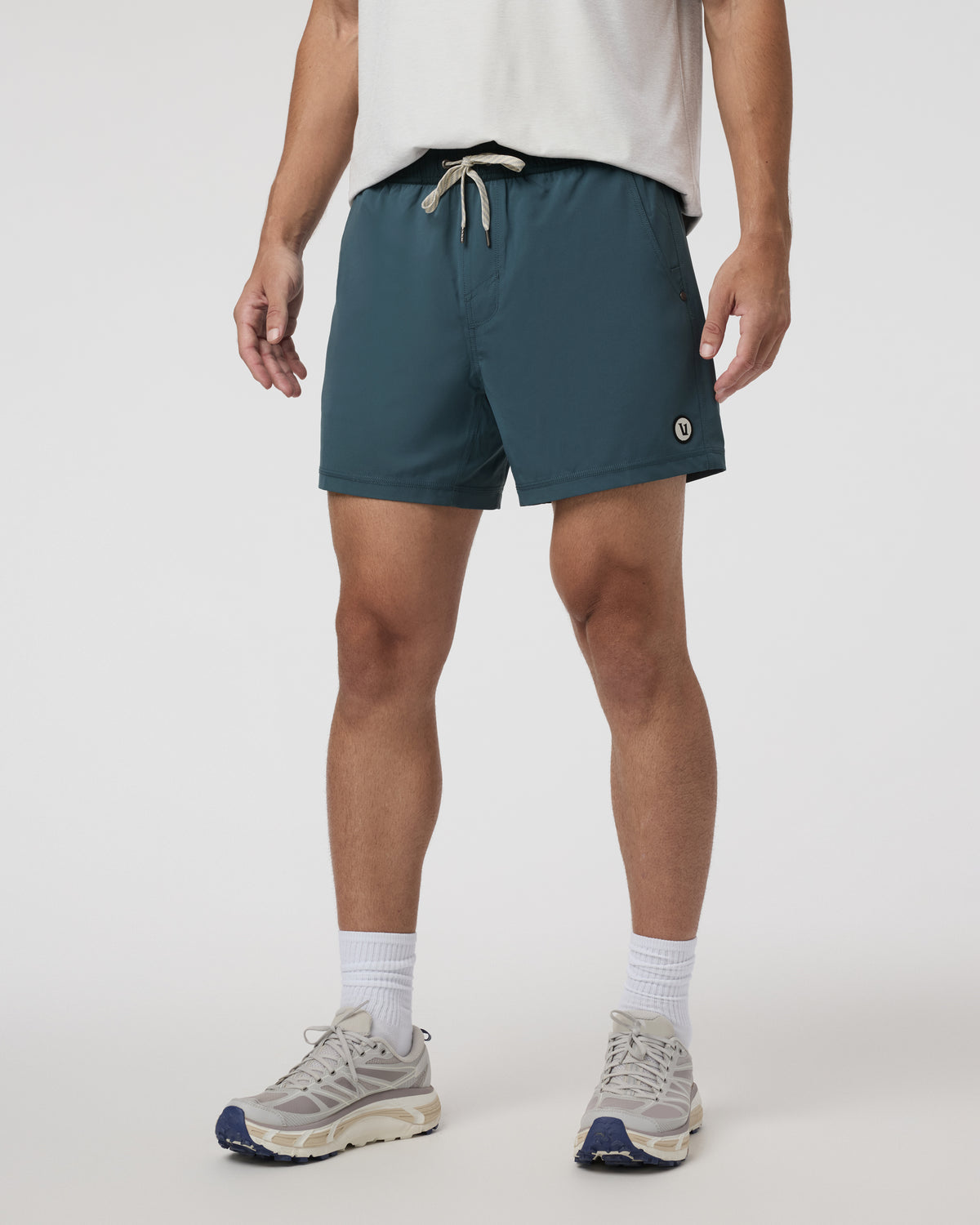 Kore Short Lined 5" Light Deep Sea Athletic Shorts | Vuori online