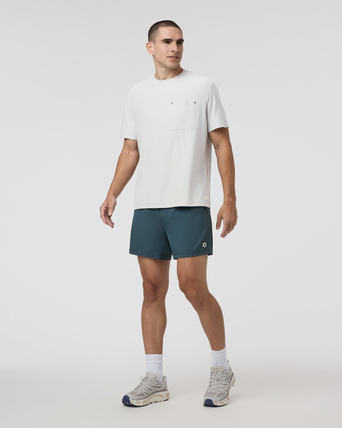 Kore Short Lined 5" Light Deep Sea Athletic Shorts | Vuori online