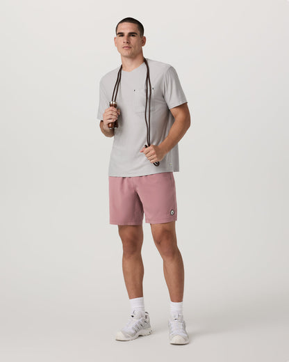 Kore Short Unlined 7" Men's Summer Red Athletic Fit Shorts | Vuori discount
