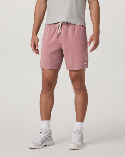 Kore Short Unlined 7" Men's Summer Red Athletic Fit Shorts | Vuori discount