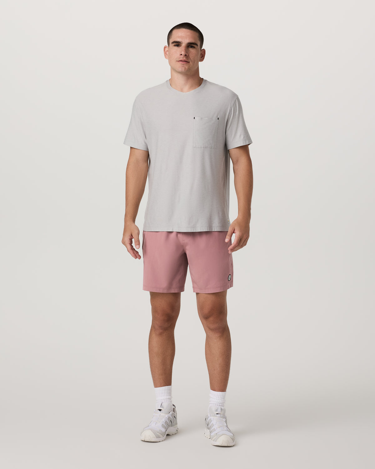 Kore Short Unlined 7" Men's Summer Red Athletic Fit Shorts | Vuori discount