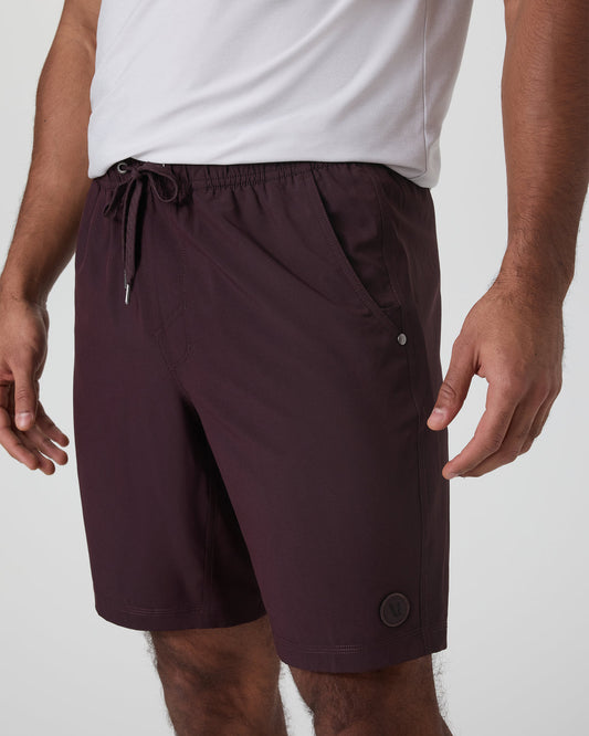 Kore Short Lined 9" Raisin Tonal Athletic Shorts | Vuori sale