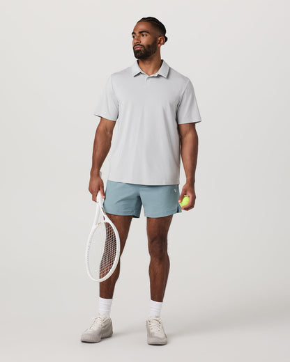 Crosscourt Short Unlined 5" Men's Mist Tennis Shorts | Vuori onsale