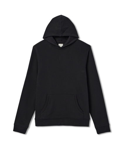Seaside Pullover Hoodie Men's Black Fleece Hoodie | Vuori discount