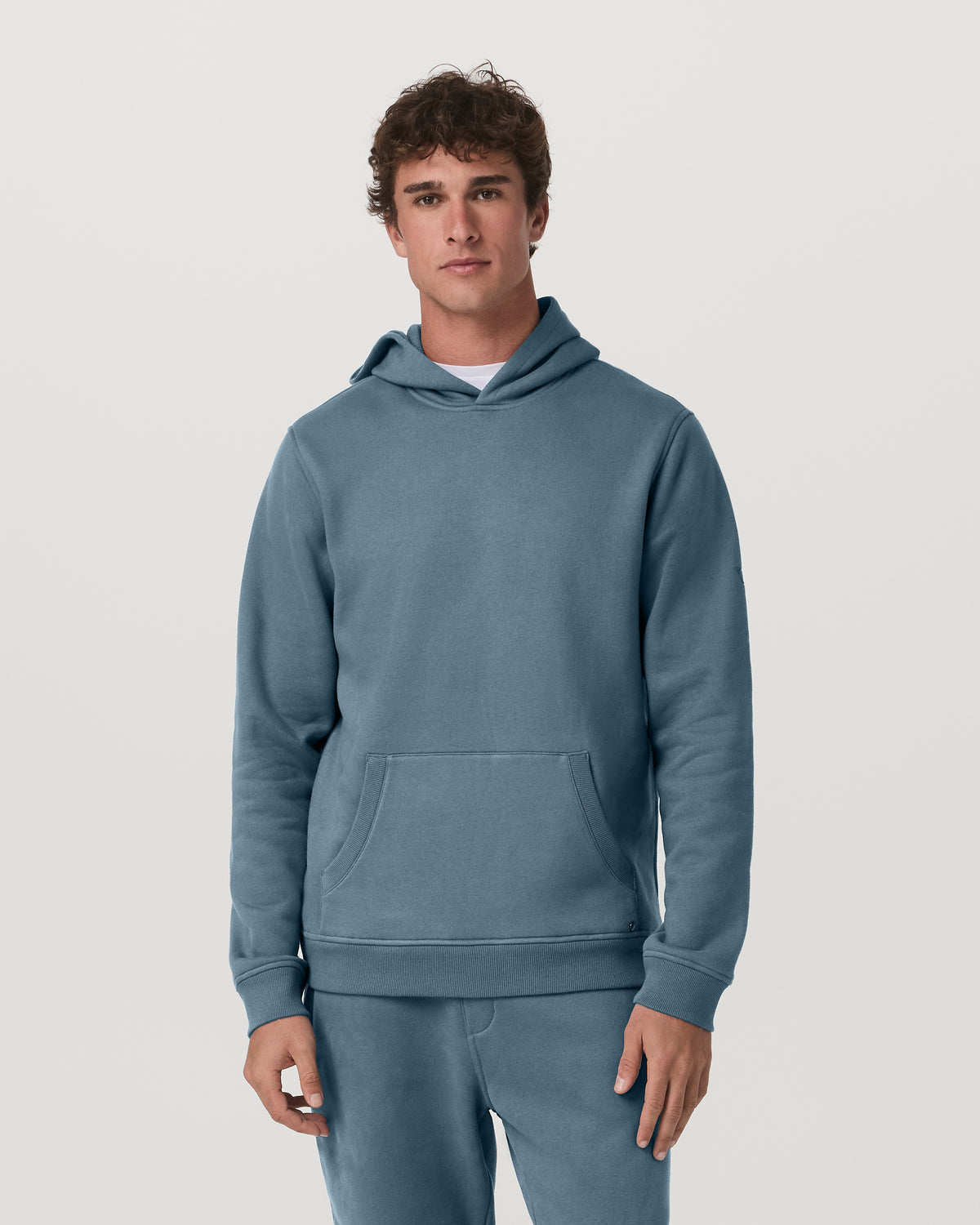 Seaside Pullover Hoodie Blue Sea Heavyweight Hoodie | Vuori for sale