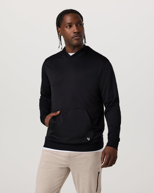Sunday Hoodie 2.0 Men's Black Athletic Fit Hoodie | Vuori outlet