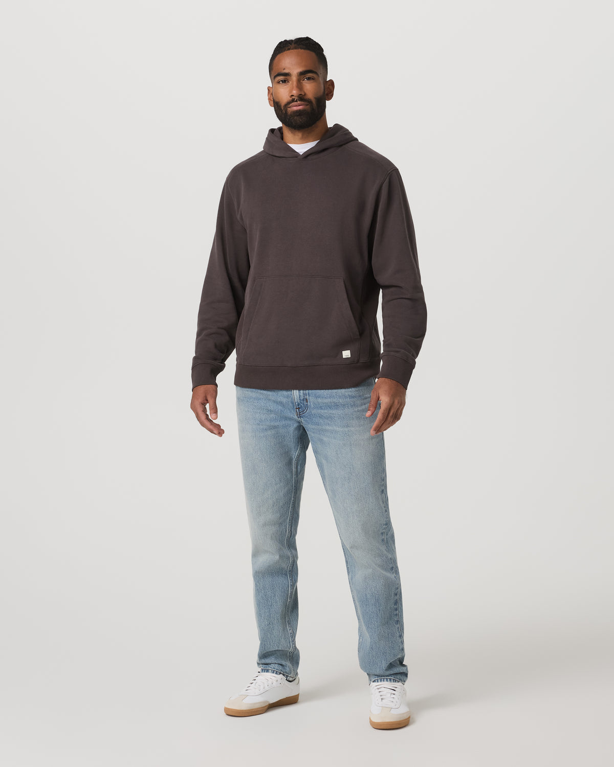 Cypress Vintage Hoodie Men's Soot Pullover Hoodie | Vuori onsale