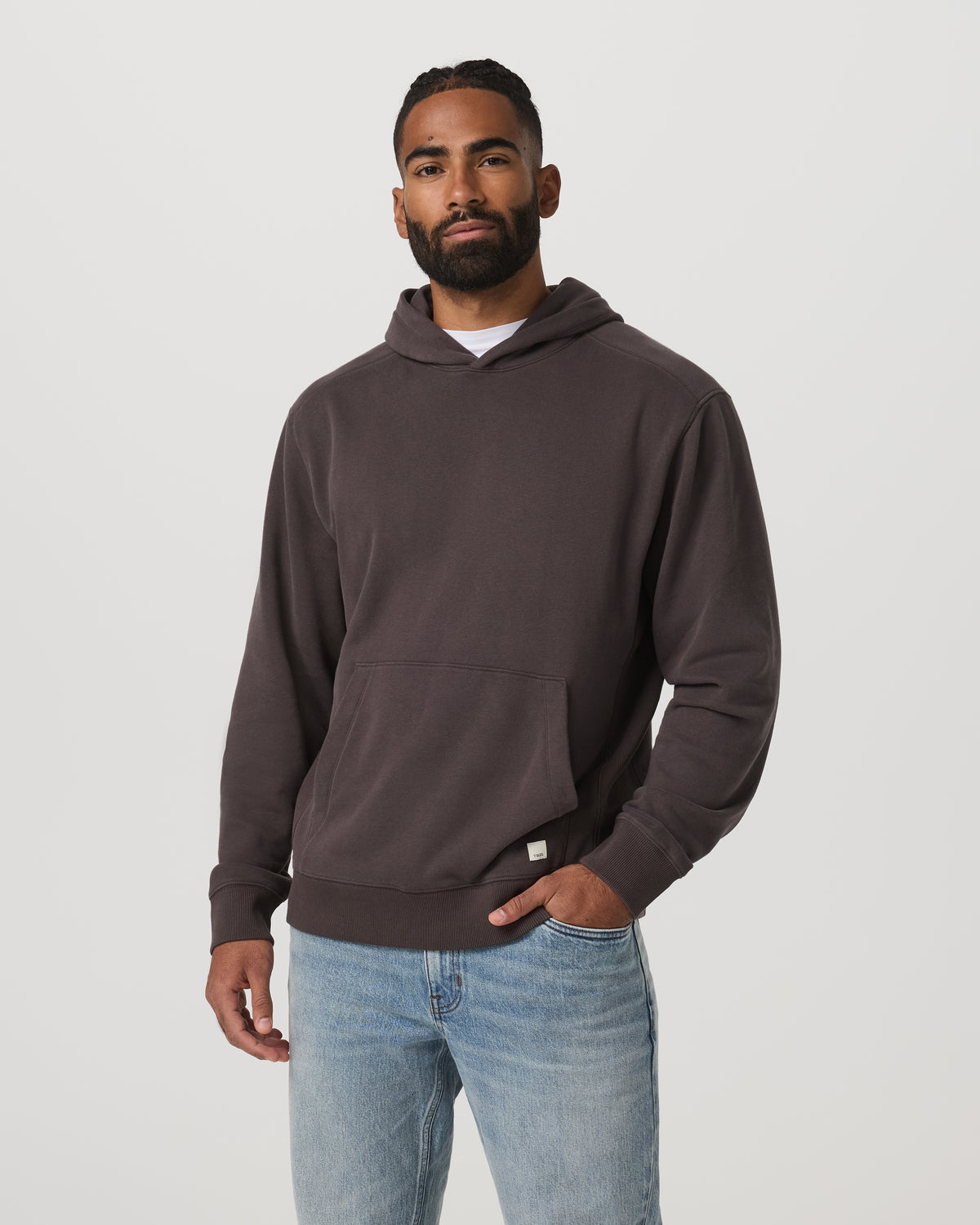 Cypress Vintage Hoodie Men's Soot Pullover Hoodie | Vuori onsale