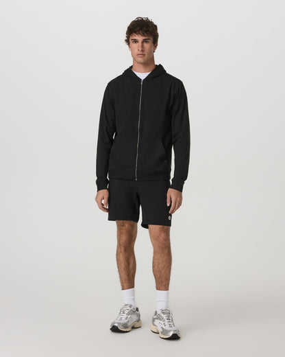 Coronado Full Zip Hoodie 2.0 Men's Black Heather Jacket | Vuori outlet