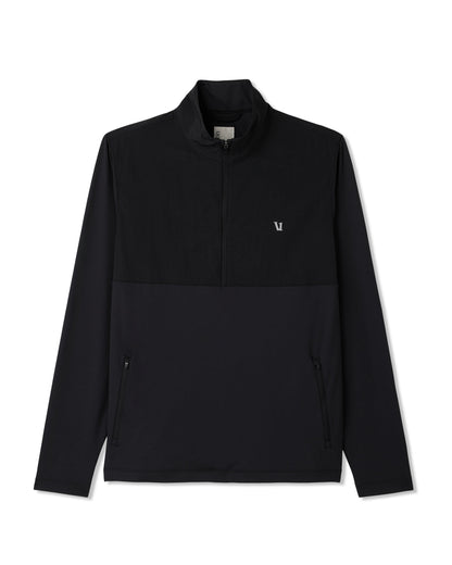 Sunday Element Half Zip Black | Vuori onsale
