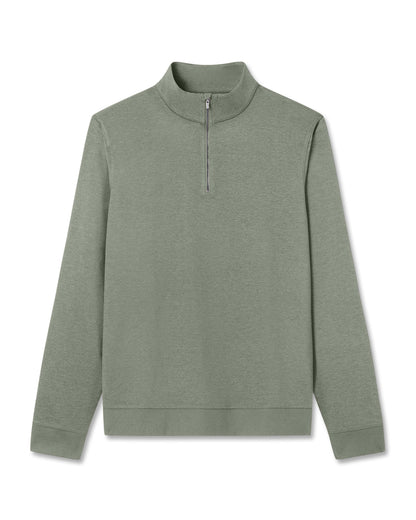 Coronado Half Zip Men's Light Oregano Heather Pullover | Vuori online