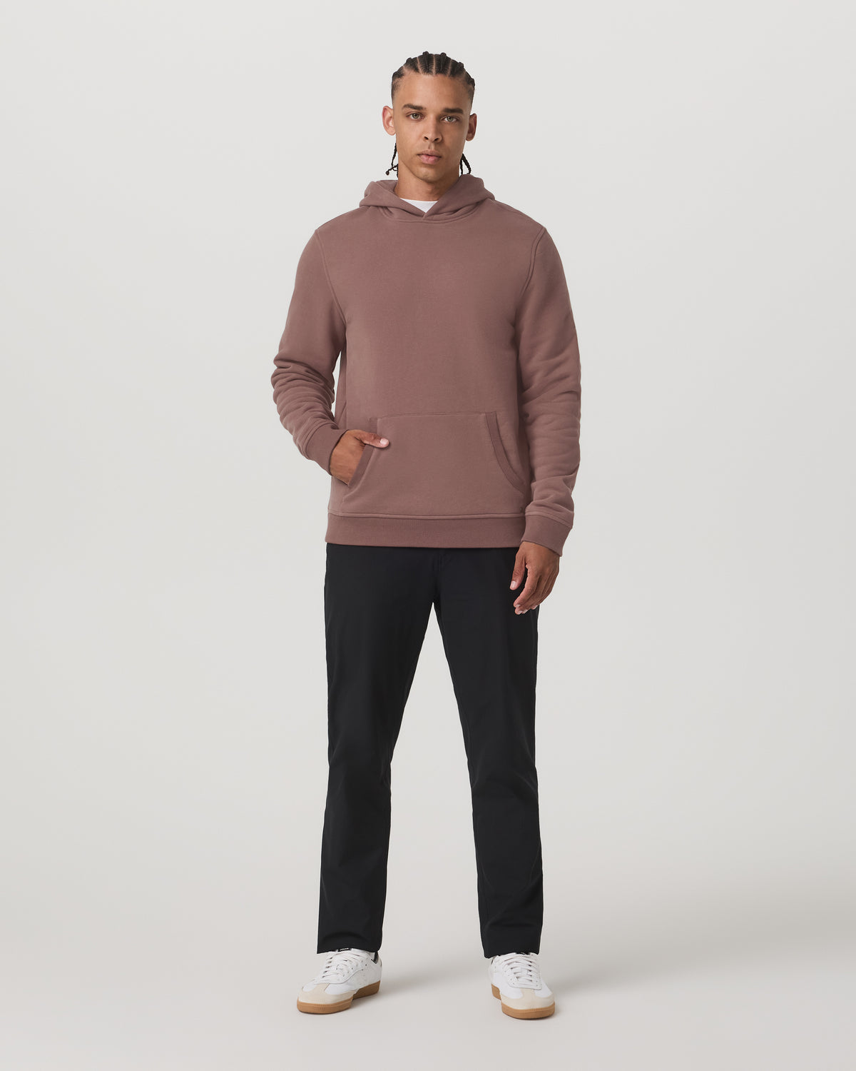 Seaside Pullover Hoodie Men's Sable Heavyweight Hoodie | Vuori discount