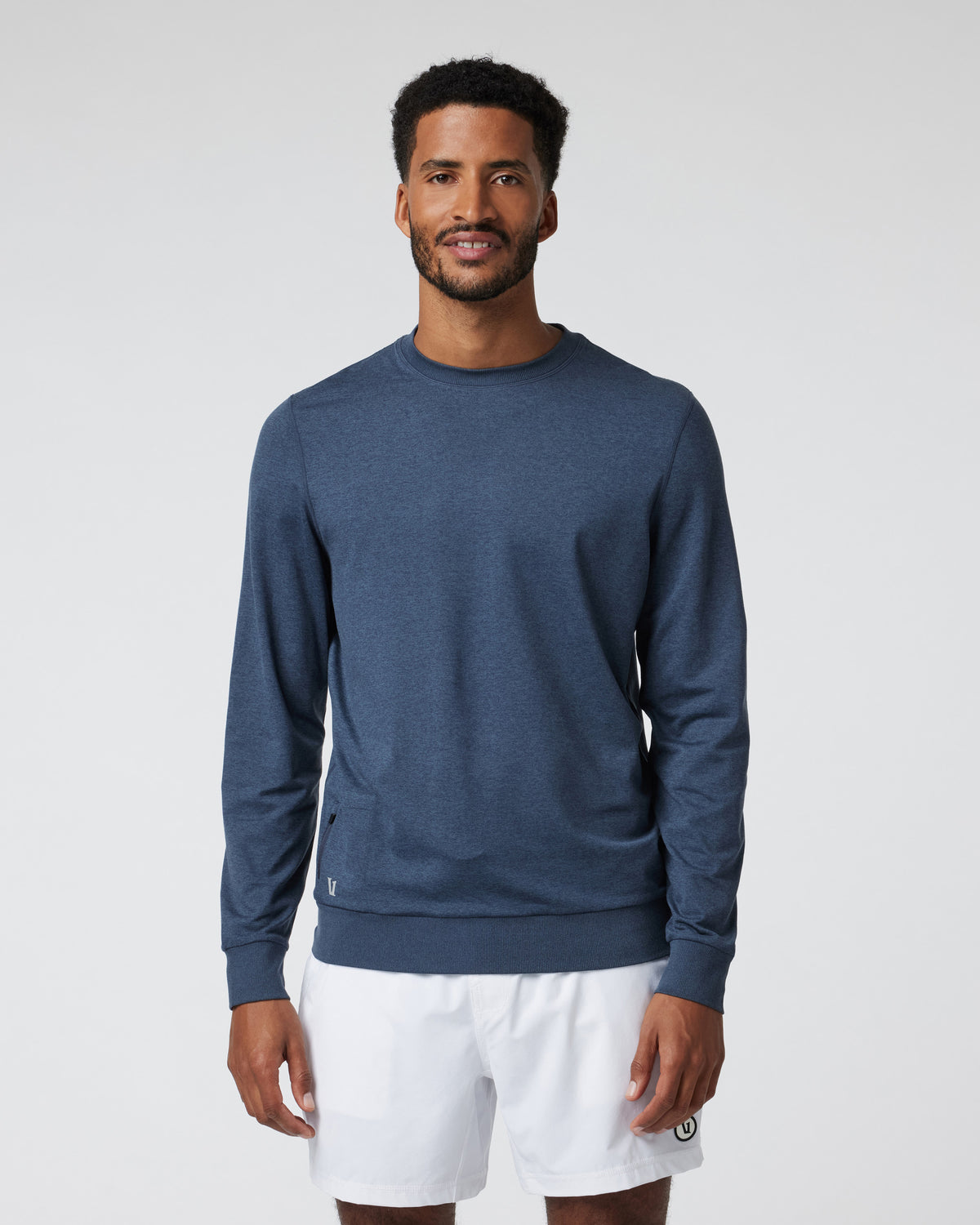 Ponto Performance Crew Azure Heather | Vuori discount