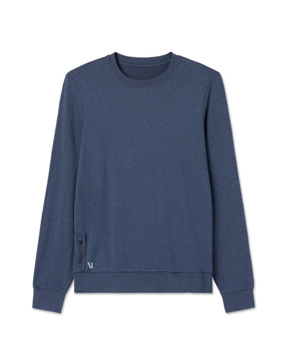 Ponto Performance Crew Azure Heather | Vuori discount