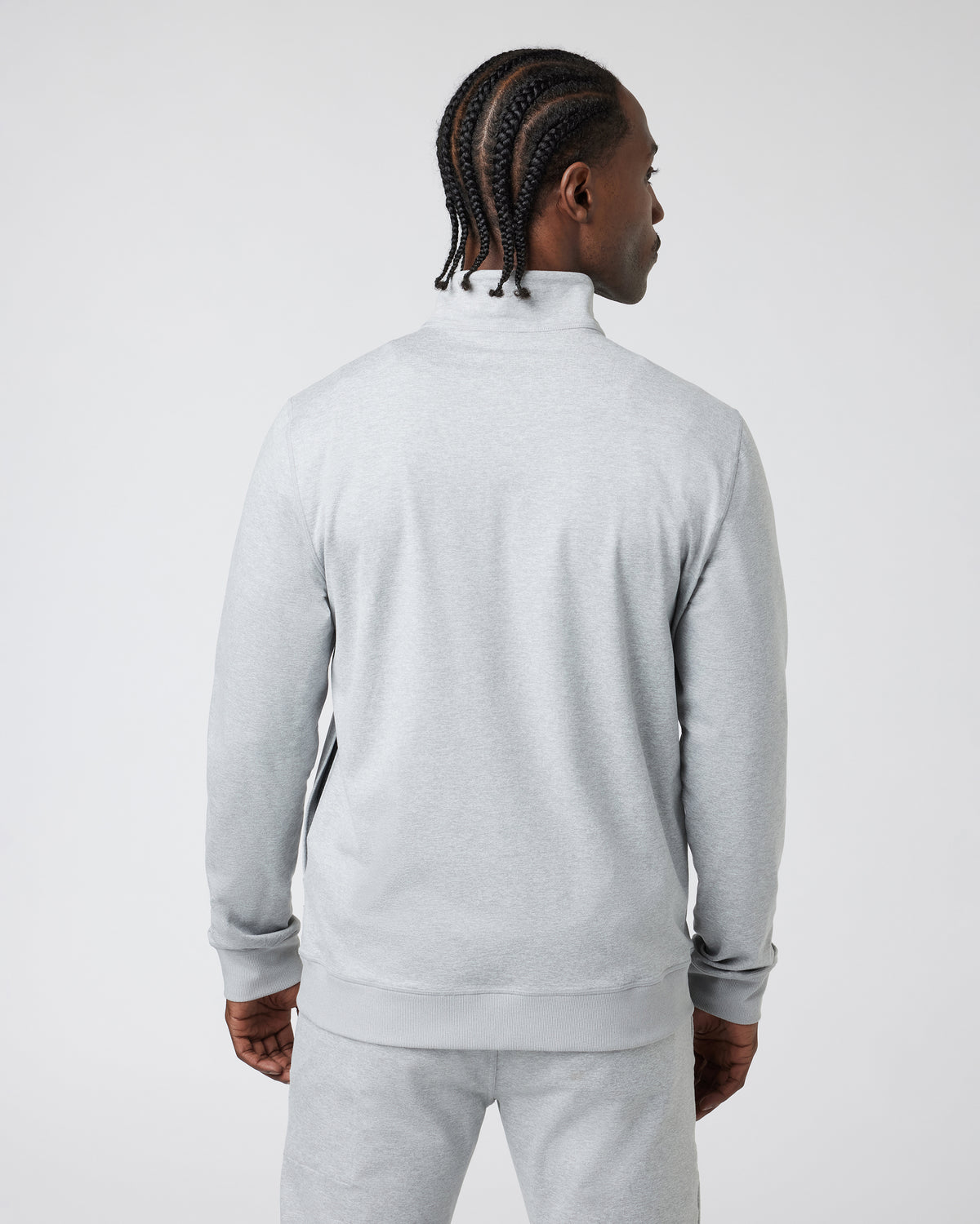 Coronado Half Zip Men's Light Grey Sweatshirt | Vuori outlet